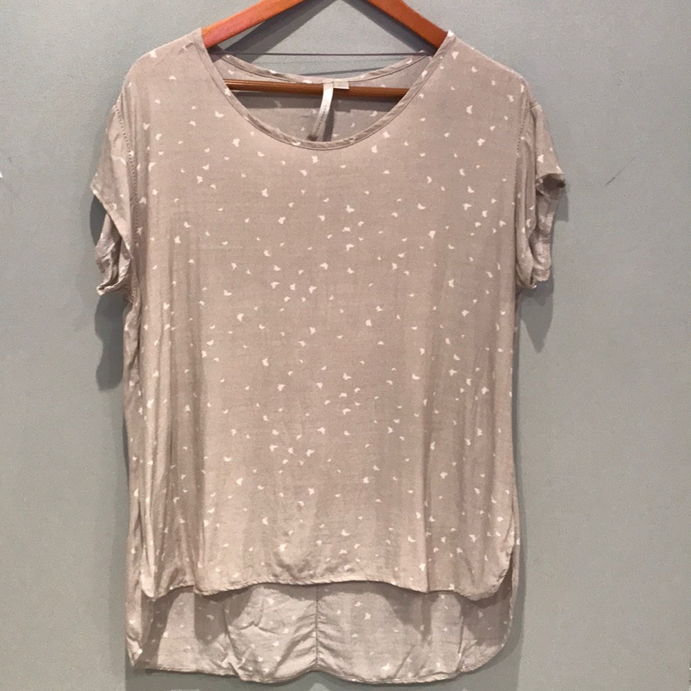 Lauren Conrad beige tunic